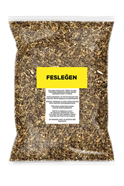 BY ORGANİK Fesleğen Kurusu - Baharatı 505 GR