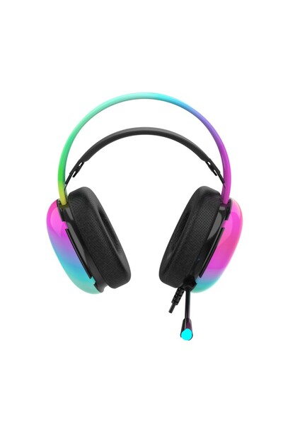 Inca IGK-X8S Empousa Series 7.1 Surround Transparan RGB Led Effect Gamıng Headset