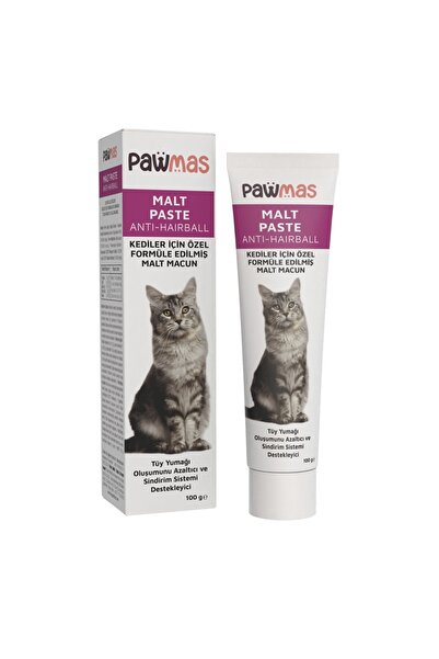 Pawmas Malt Paste (Anti-Hairball) Kedi Macunu 100 Gr PMWS