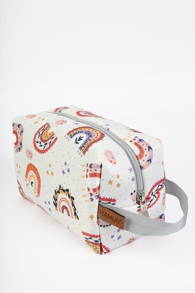 HAMUR Dirty Clean Wet Organizer Bag Sky Powder Baby Kids Clothes Laundry Mommy Makeup Mattress Bag