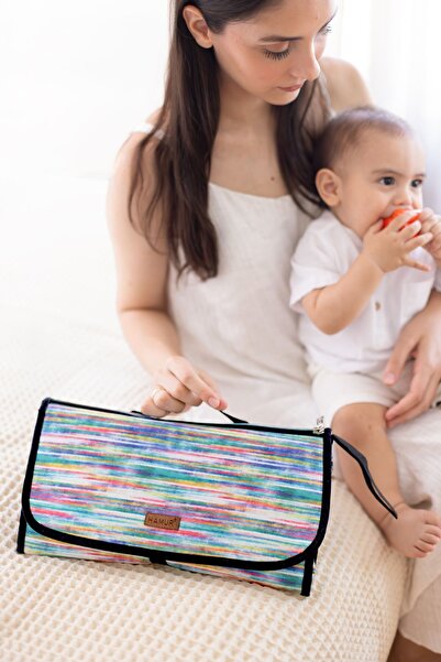 HAMUR Baby Changing Bag Organizer Mother Baby Newborn Changing Mat Bb-504