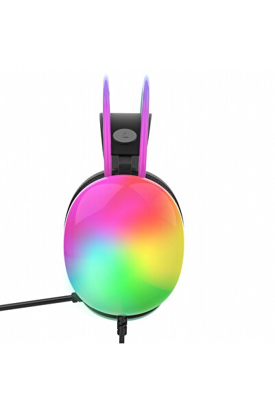 Inca IGK-X8S Empousa Series 7.1 Surround Transparan RGB Led Effect Gamıng Headset