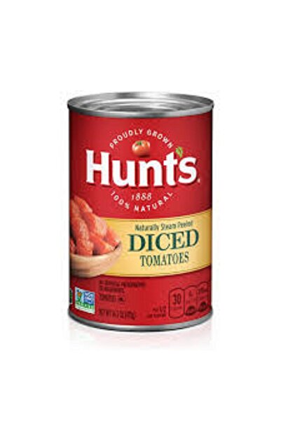 Hunt's طماطم هانتس مكعبات مقطعة حسب الاختيار 411 جرام × 6 قطع