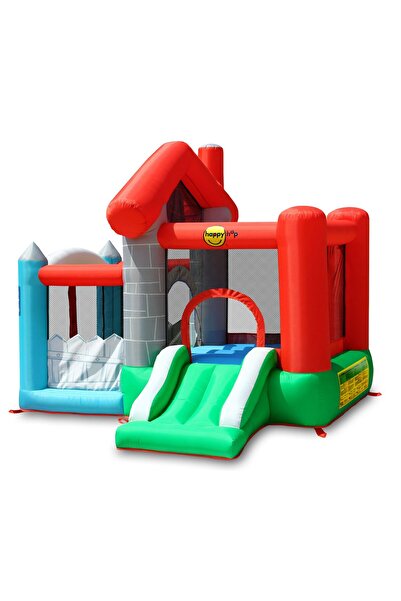 Happy Hop Happy House inflatable mattress with ball playground, slide and jumping area