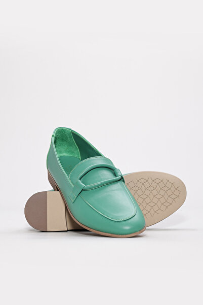 FAST STEP Hakiki Deri Kadın Babet Ayakkabı 657ZA5000