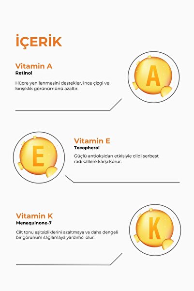 LUDITA A, E & K Vitamini Serum – Besleyici, Onarıcı & Cilt Tonu Dengeleyici