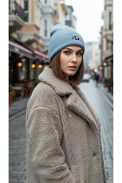 CAP BROS Sevimli Panda Nakışlı Yumuş Yumuş Bere