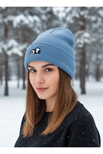 CAP BROS Sevimli Panda Nakışlı Yumuş Yumuş Bere