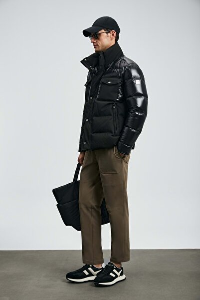 Lufian 112120253 Genıous Goose down Men's Coat Black