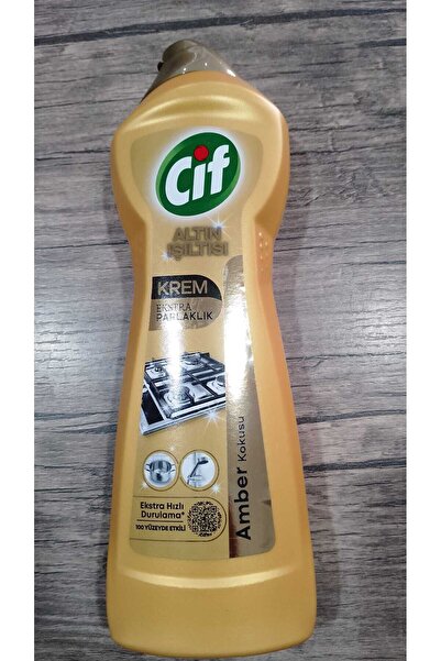 Cif Krem Altın Işıltısı Ekstra Parlaklık 750ml Amber Kokusu