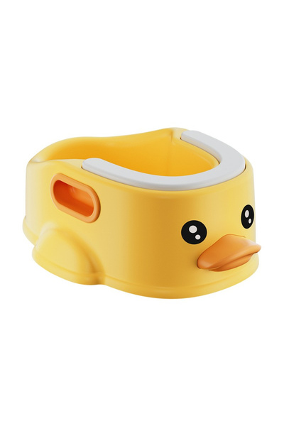 Toyska Children's Potty, Portable, Duck Design, Non-Toxic, Removable Compartment, Yellow