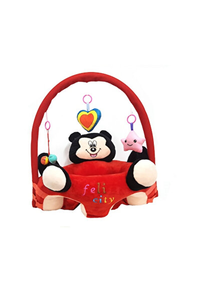 Toyska Fotoliu Din Plus Pentru Bebelusi Cu Activitati, Mickey Mouse