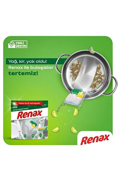 RENAX 44'lü Bulaşık Makine Kapsülü