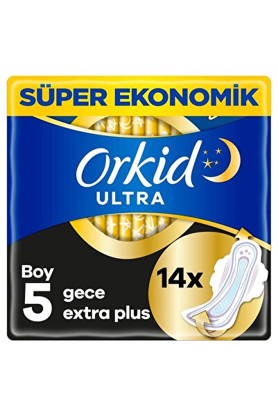 Orkid Ultra Extra 4'lü Gece Ekstra Plus