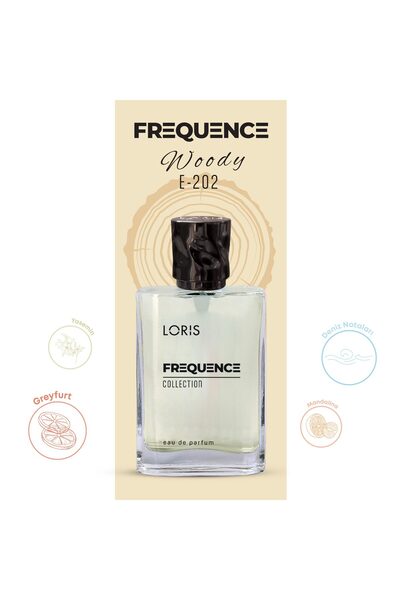 Loris E-202 Frequence Parfume Edp 50 ml Odunsu Erkek Parfüm