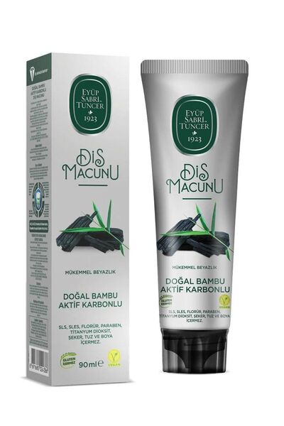 Eyüp Sabri Tuncer Doğal Bambu Aktif Karbonlu Diş Macunu 90 ml
