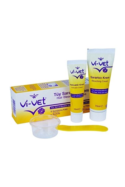 Vi-vet Tüy Sarartıcı Krem 70 Ml-35Ml