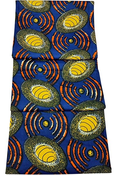 Generic Hitarget Wax African Fabric 6 Yard Printed Wax Cloth African Ankara Fabric For Party Dress fp12709