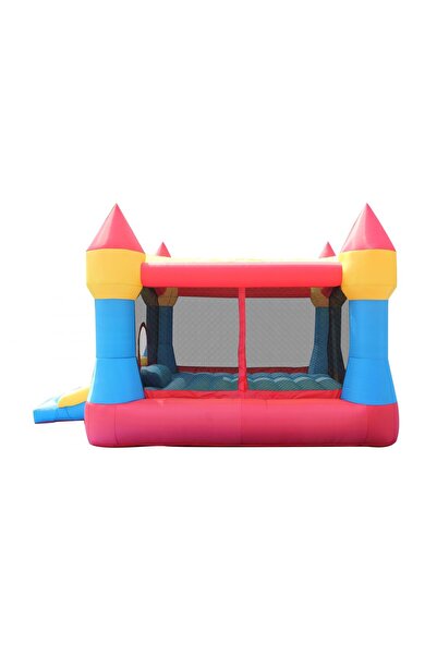 Happy Hop Super Castel inflatable mattress with slide, jumping space and removable sunshade