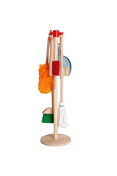 Toyska Monstessori Cleaning Set for children - 7 pieces, multicolor