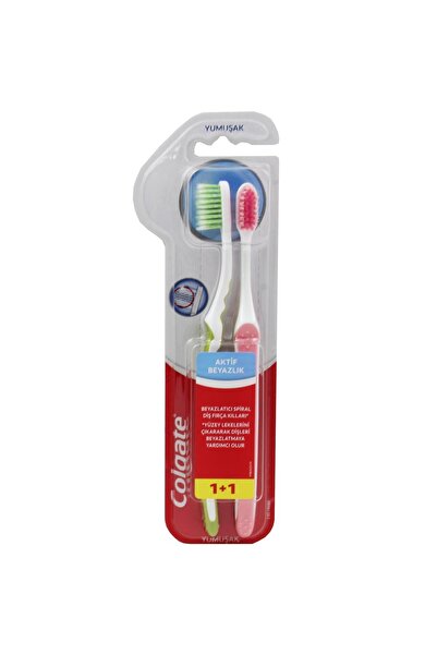 Colgate Active Whitening Toothbrush 1+1 Soft