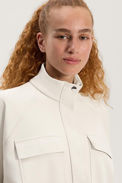 Oysho Pamuklu pike cepli ceket