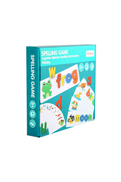 Toyska Educational spelling game, Learn the alphabet, 80 pieces