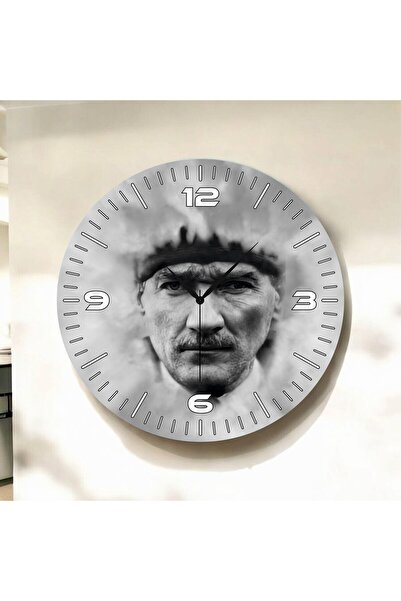 AA Shop Renkli Baskı Atatürk Desenli Sayılı Öğretmen Yılbaşı Hediyelik Ahşap ...