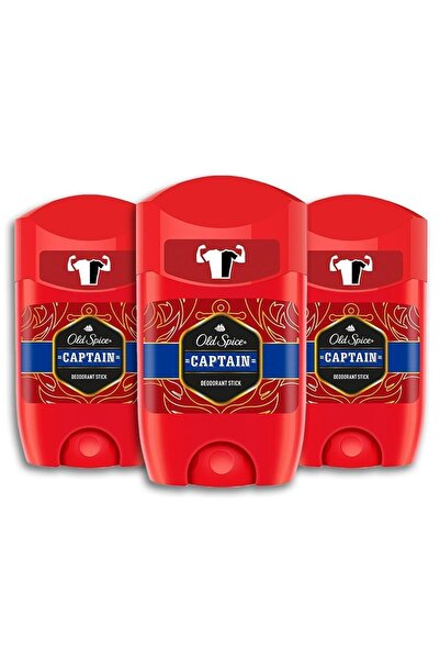 Old Spice Deo Stick 50 ml Captain 3 Adet