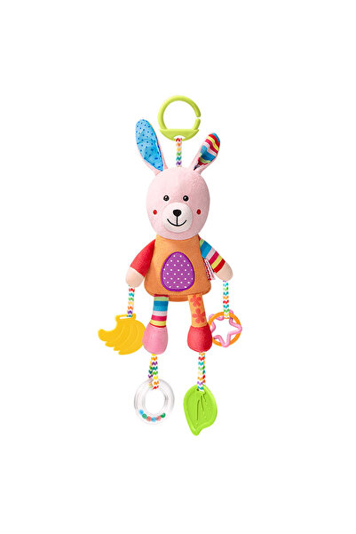 Toyska Jucarie bebe zornaitoare de agatat pentru patut/carucior Iepuras, mult...
