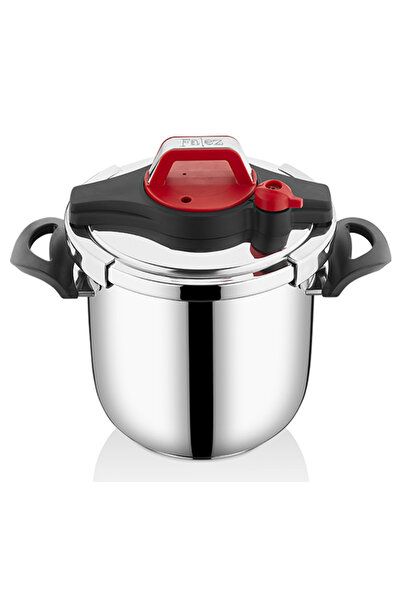 FALEZ Vento 9lt Pressure Cooker Black-red