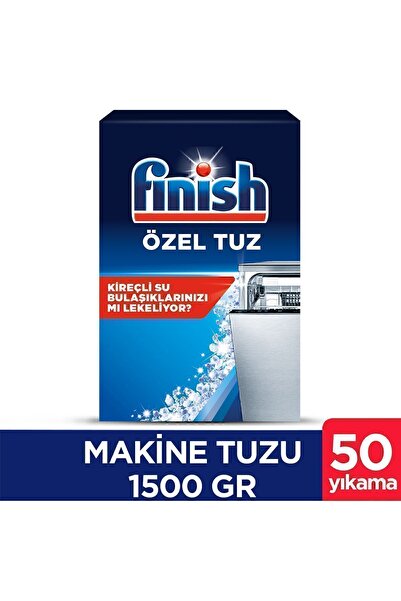 Finish Bulaşık Makinesi Tuzu Kireç Kalıntılarına Karşı Koruyucu 1500 Gram 1 Adet