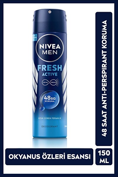NIVEA Fresh Sprey Deodorant 150 ml Erkek 4005900155962