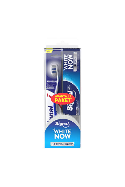 Signal WHITE NOW 75ML +DİŞ FIRÇAI
