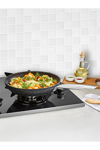 FALEZ Black Line Granit 32 Cm Tava