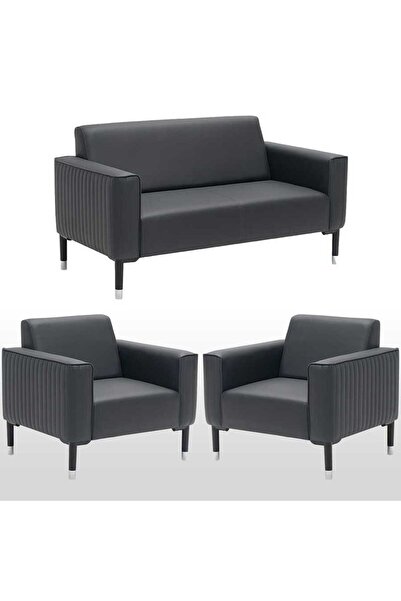 ENG OFİS MOBİLYALARI DUMAS OFİS OTURMA GRUBU 2+1+1