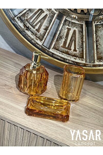YASAR CONCEPT Set de baie din acril Clarion Amber 3 piese