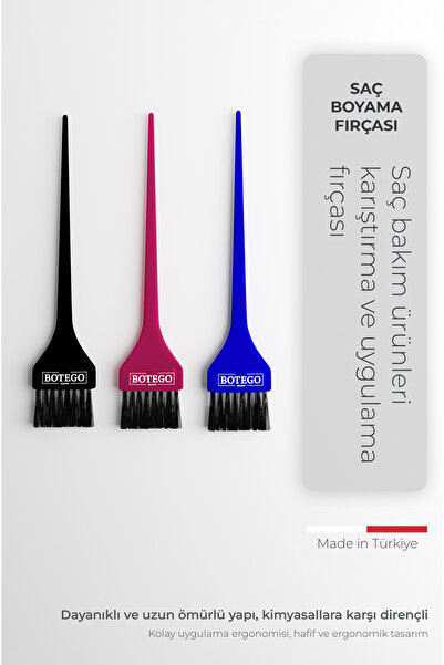botegohair Profesyonel Saç Boyama Fırçası
