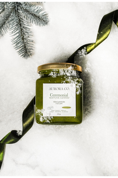 Aurora Ceremonial Matcha Badem Ezmesi
