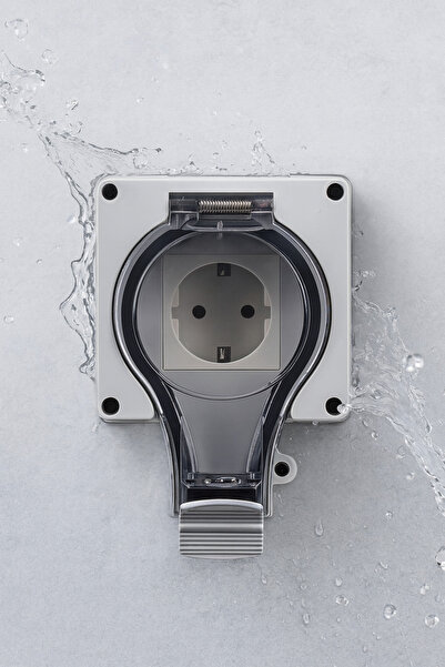 Nexo Su Geçirmez Tekli priz