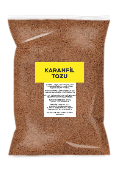BY ORGANİK Karanfil Toz 50 gr ( Öğütülmüş )
