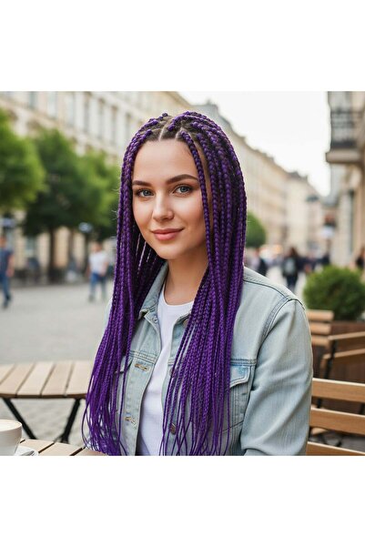 Ethab Ticaret الضفائر الأفريقية والشعر الطويل (الراستا) لك/للفتيات/البنات (ال...