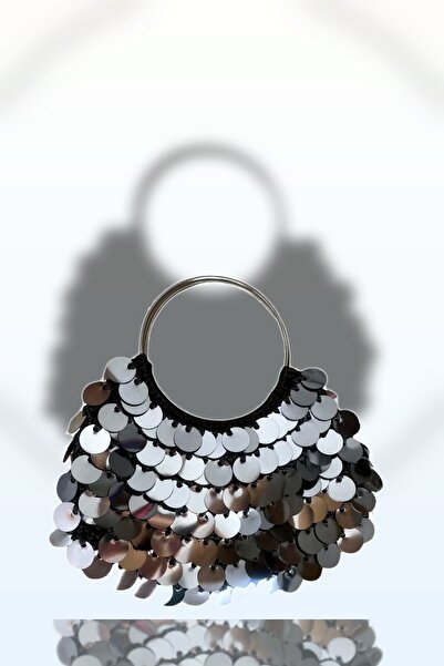 ByLily Sequined, Sequined Evening Dress Bag. Ideal for Weddings, Engagements, and Stylish Evenings