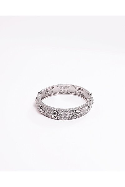 Fatma yaşar Altın Kaplama Fleur De Lis Kelepçe Bileklik