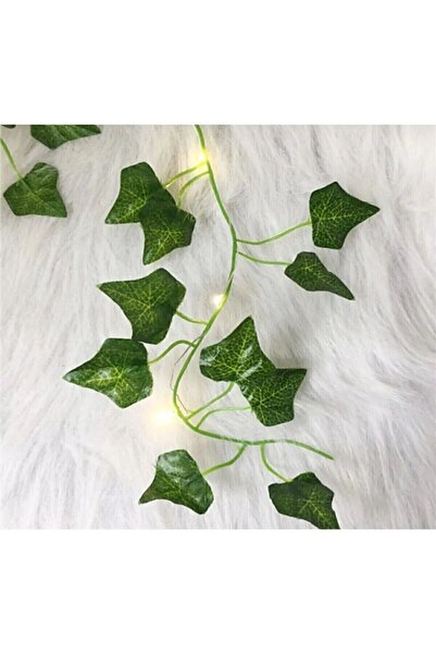 etxShop Yapraklı 230 Cm Yapay Sarmaşık Peri Led Işık 3 Metre Gün Işığı