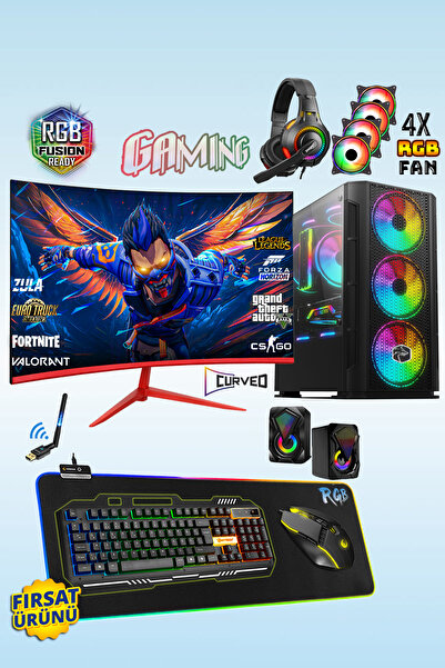 Gamepage Rm60 I5-3470 16gb 1tb Hdd+256gb Ssd 4gb Gt740 23.8" Oyuncu Masaüstü Bilgisayarı