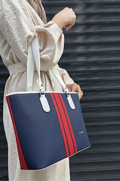 Just Polo Justpolo Women's Large Size 3 Compartment Shoulder Bag