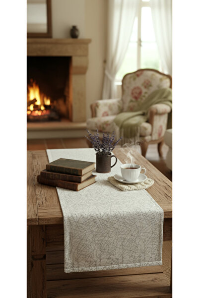 PİKKO HOME 48*136 CM Runner subțire din poliester brodat