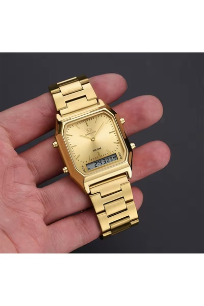 Sewor Caınuos Kuvars Dijital Çift Ekranlı Kol Saati