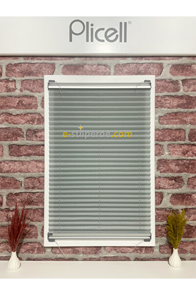 IŞILTI Perde Sistemleri Plicell Plise Perde Parrot - 18 Açık Gri